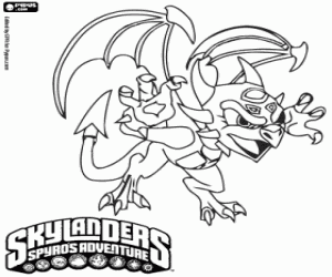malvorlagen Die finsteren Skylander Cynder ausmalbilder