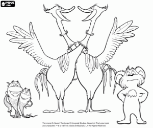 malvorlagen Die Fische, die Schwäne und Pip ausmalbilder