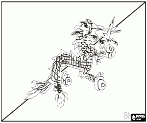 malvorlagen Flagge von Bhutan ausmalbilder
