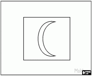 malvorlagen Flagge von die Malediven ausmalbilder