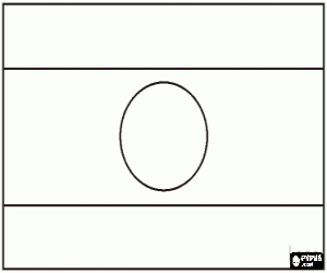 malvorlagen Flagge von Laos ausmalbilder