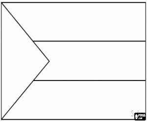 malvorlagen Flagge von Sudan ausmalbilder