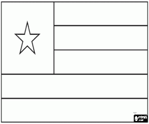 malvorlagen Flagge von Togo ausmalbilder