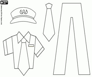 malvorlagen Flugzeugpilotenuniform ausmalbilder