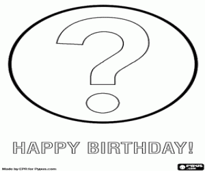 malvorlagen Die Frage, wie alt du bist ausmalbilder