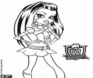 malvorlagen Frankie Stein, Monster High ausmalbilder