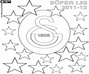 malvorlagen Galatasaray, Meister 2011-2012 ausmalbilder