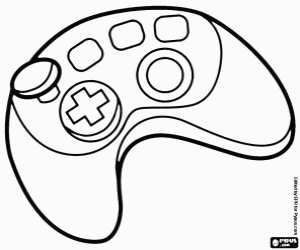 malvorlagen Ein Gamepad zu spielen ausmalbilder