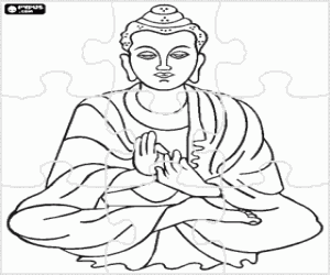 malvorlagen Gautama Buddha puzzle ausmalbilder