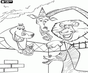 malvorlagen Geburtstagstorte für Marty ausmalbilder