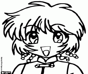 malvorlagen Das Gesicht von Kikki Benjamin ausmalbilder