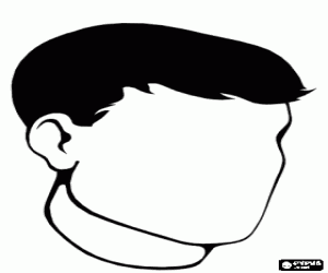 malvorlagen Das Gesicht eines Mannes zu zeichnen ausmalbilder