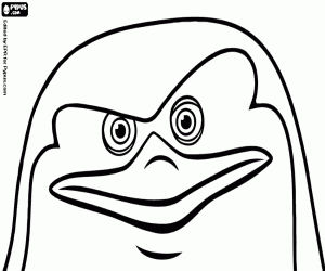 malvorlagen Das Gesicht der Skipper ausmalbilder