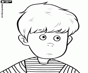 malvorlagen Das Gesicht von Ted, Der Lorax ausmalbilder