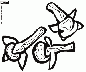 malvorlagen Getrocknete Gewürznelken, Gewürz ausmalbilder