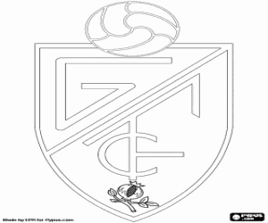 malvorlagen Granada CF Emblem ausmalbilder