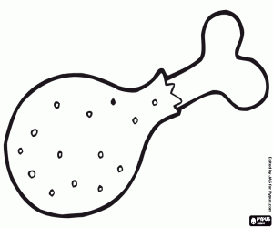 malvorlagen Grillen von Hähnchen ausmalbilder