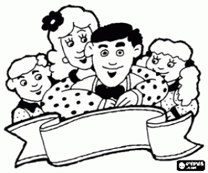 malvorlagen Gruß für Vatertag ausmalbilder