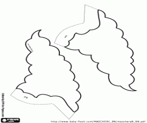 malvorlagen Das Haar der Clown Krusty ausmalbilder