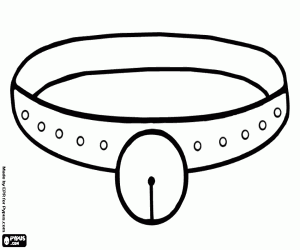 malvorlagen Halskette mit Schlitten Glocke ausmalbilder