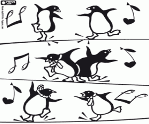 malvorlagen Happy Feets Tänzer Pinguine ausmalbilder