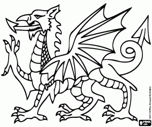 malvorlagen Heraldische Drachen ausmalbilder