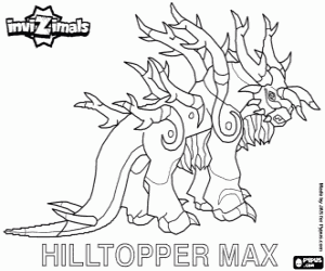 malvorlagen Hilltopper Max, Invizimals ausmalbilder