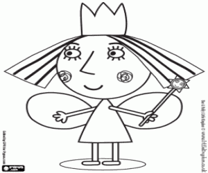 malvorlagen Holly die Fee und dem Zauberstab ausmalbilder