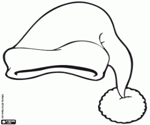 malvorlagen Hut von Weihnachtsmann ausmalbilder