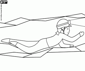 malvorlagen Höhlenforscher in einer engen Höhle ausmalbilder