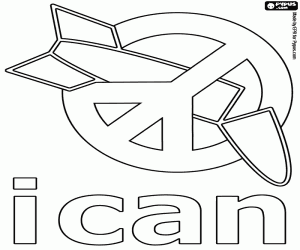 malvorlagen ICAN,Friedensnobelpreis 2017  ausmalbilder