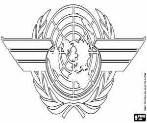 malvorlagen ICAO-Logo ausmalbilder