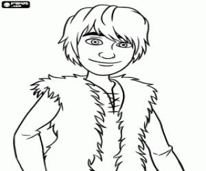 malvorlagen Die intelligente Viking Hicks ausmalbilder