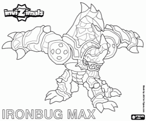 malvorlagen Ironbug Max, Invizimal aus Japan ausmalbilder