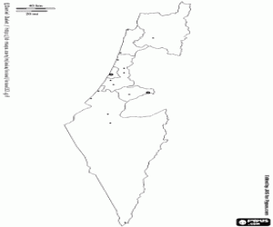 malvorlagen Israel-Karte ausmalbilder