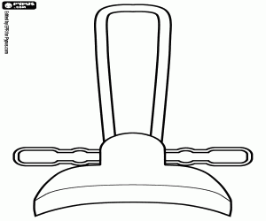 malvorlagen Einen japanischen rituellen Hut ausmalbilder