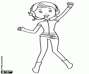 malvorlagen Jin von der Rettungsteam ausmalbilder