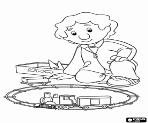 malvorlagen Julian Clifton, Postbote Pat ausmalbilder