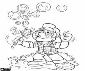 malvorlagen Julio und Seifenblasen ausmalbilder