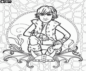 malvorlagen Der junge Wikinger Hicks ausmalbilder