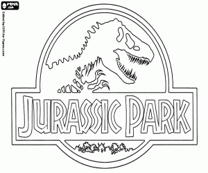 malvorlagen Jurassic Park original logo ausmalbilder