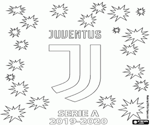 malvorlagen Juventus, 2019-2020 Meister ausmalbilder