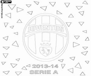 malvorlagen Juventus, Meister 2013-2014 ausmalbilder