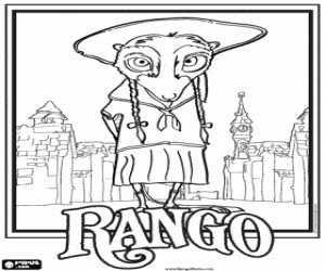 malvorlagen Der Kaktus-Maus Priscilla ausmalbilder