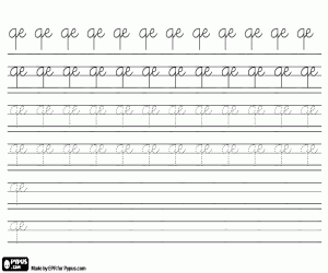 malvorlagen Kalligraphie mit den Buchstaben QE ausmalbilder