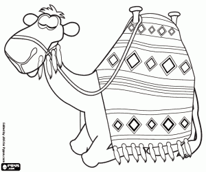 malvorlagen Kamel der drei Könige ruhen ausmalbilder