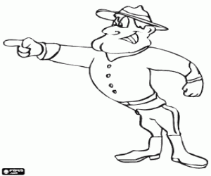 malvorlagen Kanadische berittene polizei ausmalbilder