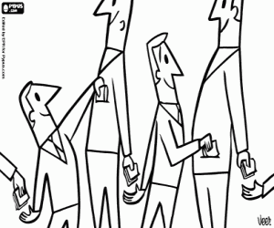 malvorlagen Eine Kette von Korruption ausmalbilder