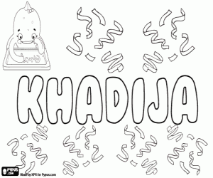malvorlagen Khadija, arabischer name ausmalbilder