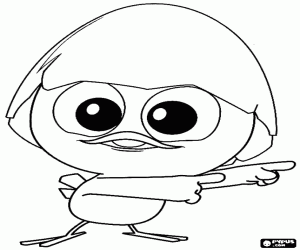 malvorlagen Das kleine Küken Calimero ausmalbilder